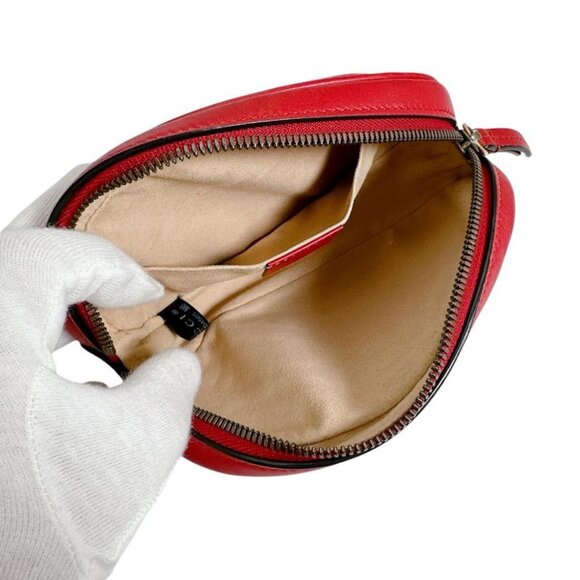 Gucci Body Bag GG Marmont Body Bag Red - Picture 9 of 15